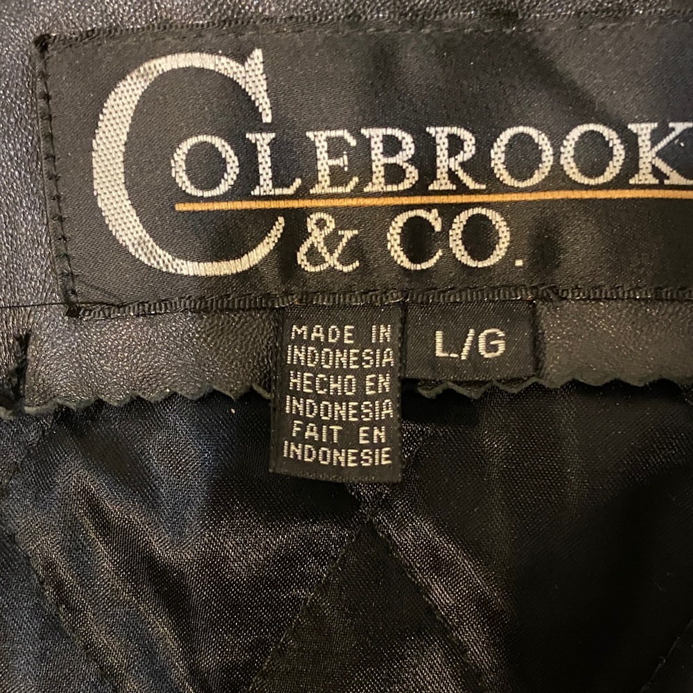 Classic Black Leather Long Coat - Picture 2 of 7